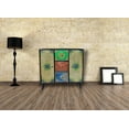 thumbnail image 3 of Madagascar Recycled Mango Wood Cabinet with 3 Drawers and 2 Doors, 3 of 5