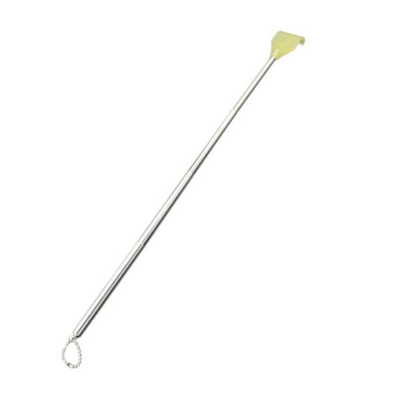Telescopic Back Scratcher - Stainless Steel, 16.5-43cm Adjustable, Portable - for Back Itching Relief at Home and Travel