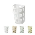 thumbnail image 3 of 1pc Multipurpose Wall\-Mounted Garbage Bags Tray Storage Box Holder Rack Kitchen Tableware Sundries Organizer Rack white, 3 of 9
