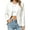 White, variant on Womens Casual Blazers Long Sleeve Lapel Button Slim Work Office Blazer Jacket