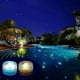 thumbnail image 5 of Submersible LED Lights Waterproof RGB Multicolor, 10 Mini Underwater Lights with Remote Control for Pools, 5 of 5