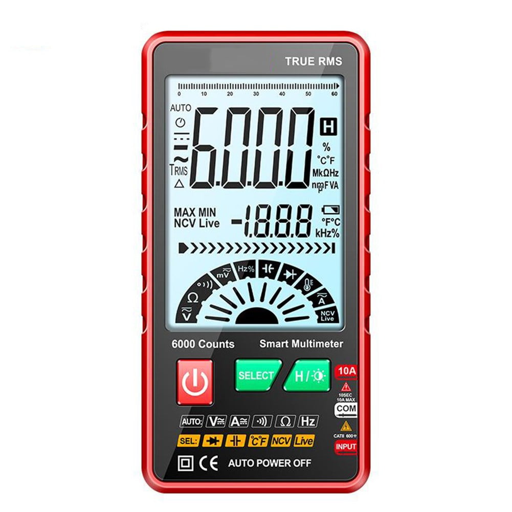 616 Intelligent Digital Display Multimeter Fully Automatic Multimeter 6000Counts