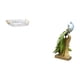 thumbnail image 5 of Bandeja organizadora de tocador rectangular nórdica y estatua de , escultura de animal, figura decorativa para comedor, oficina, hogar, dormi, 5 of 8