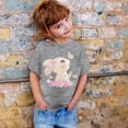 thumbnail image 3 of 4t Shirts Girls Easter's Day Short Sleeve T Shirt Top Bunny Fashion Round Neck T Shirts for Boys and Girls 2-3 Years,Grey, 3 of 3