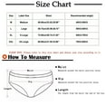 thumbnail image 3 of Kmdttou Womens Underwear Breathable Wicking Sexy Lace High Cut Panties Comfort Bikini Panty Stretch Underpants Breathable Ladies Briefs (Available in Plus Size) Black-M, 3 of 5