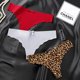 thumbnail image 5 of Tanga sexy pura para mujer con bordes ondulados y seda helada, ropa interior femenina sin costuras integrada de cintura baja, 5 of 6