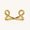 Yellow Gold, variant on I AM... Infinity Ring by Mantra®