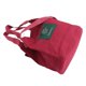 thumbnail image 2 of Canvas Tote Bag For Women Trendy Bucket Handbag Large Red Portable 1Set, 2 of 3