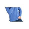 thumbnail image 3 of Club Room Men's Quarter Zip French Rib Pullover Sweater Blue Size Medium, 3 of 3