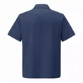 thumbnail image 3 of Camisa Strech Cuello Mao Lino Hombre Casual Manga Corto Slim, 3 of 6
