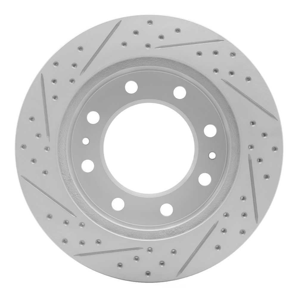 Dynamic Friction Company 830-48051R DFC Geoperformance Rotor - Drilled and Slotted