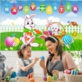 thumbnail image 4 of Up to 50% offTupukom Easter Decorations Outdoor Yard Easter Dinner Party Activity Background Cloth Bunny Eggs Background Decoration Hanging Cloth Photo Props, 4 of 6
