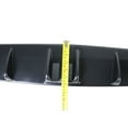 thumbnail image 6 of Ikon Motorsports Universal Compatible with V5 Style Rear Bumper Diffuser Kit Unpainted Black ABS, 6 of 8