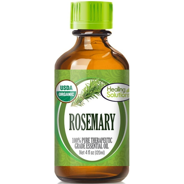 Organic Rosemary Essential Oil (100 Pure USDA Certified Organic) Best Therapeutic Grade