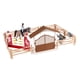thumbnail image 4 of Juego de juguetes de jinete para niños, juego de simulación, palos de caballos con juguete de jinete para niños de 3 años Mujer Jinete, 4 of 9
