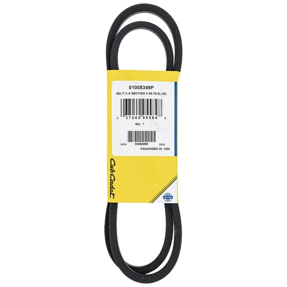 CUB CADET 01008349P Belt Hydro A Sec Z Force Tank 42 44 48 50 60 M50 KHS 18 15