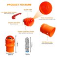 thumbnail image 3 of Grill Replacement Parts,2pcs Gas Grill Heat Heat Platefor Charbroil Barbecue Tool Exceptional Value, 3 of 9