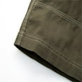 thumbnail image 3 of uikmnh Mens Shorts Men's Cargo Shorts Baggy Multi Pocket Five Quarter Mid Length Size:34, 3 of 7
