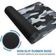 thumbnail image 6 of Black Military Camouflage&nbsp;mousepad Gamingwaterproofwashable&nbsp;for Office Home Work GamingmousepadRubber Base Mousepad with Stitched Edges 31.5x11.8inches, 6 of 7