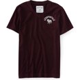 thumbnail image 1 of Aeropostale - Camiseta gráfica con cuello en V para hombre, color rojo, grande Aeropostale Camiseta gráfica, 1 of 2