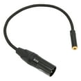 thumbnail image 1 of Adaptador de Cable balanceado XLR Bling Bling convertidor de micrófono estéreo XLR macho a 3,5 mm, 1 of 12
