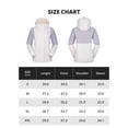 thumbnail image 3 of CAMEL Womens Outerwear Coats Winter Warm Cotton Jacket Fashion Parkas Casual Colorblock Jackets White Purple, 3 of 9