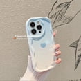 thumbnail image 1 of Carcasa Compatible Para iPhone XR 14 13 11 12 Pro Max 8 7 6 6s Plus SE 2020 XS Moda 3D Wave Colorido Gradiente Ilustración Creativa Funda De Teléfono Protección Suave Cubierta Trasera, 1 of 4