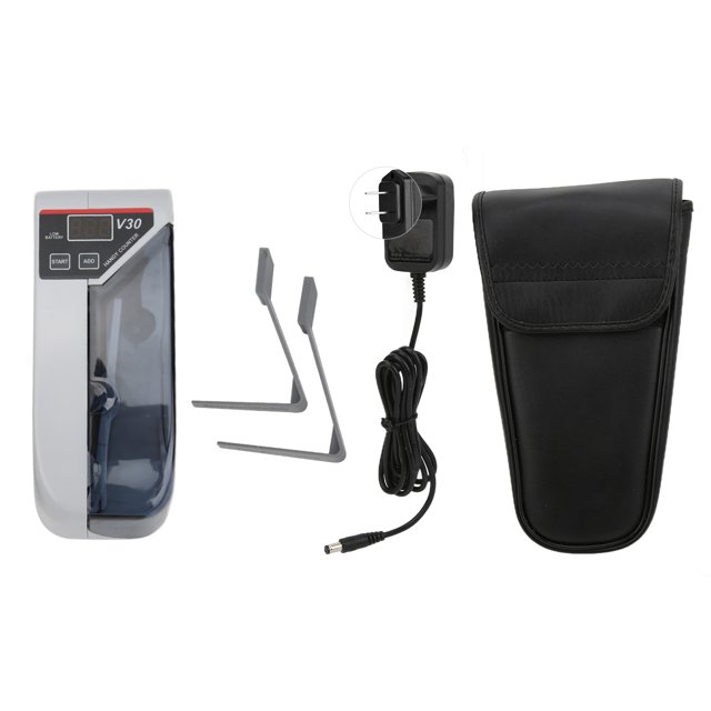 Money Counter, Wear-Resisting Long Life Mini Small Currency Counter For Credit Card For Check For Bank Draft US Plug