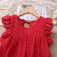 thumbnail image 5 of Baby Girl Dress Dress Fly Sleeved Lace Dress Summer Dress Suitable Aged 3 To 8 Summer Dress,Size 5 Years-6 Years, 5 of 8
