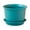 Green, variant on Visland Plastic Planter, Plants Plastic Pots with Multiple Drainage Holes and Tray, Plastic Flower Pots Plastic Plant Pot for All Home Garden Flowers Succulents