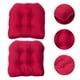 thumbnail image 2 of 2 unids Mimbre Silla Asiento Cojines Cojines en forma de U Sofá Cojines de asiento Cojines de comedor, 2 of 4