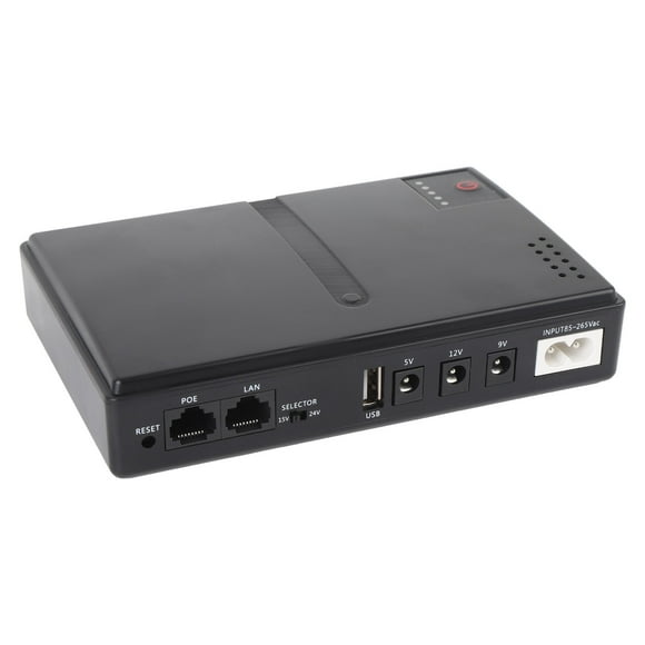 Power Uninterruptible Power Supply 7200mAh Small Uninterruptible Power Supply Battery Backup for Router Optical Modem MP3 MP4 Player
