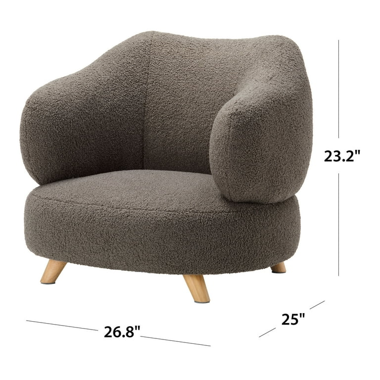 Flash Furniture 19-in Green Upholstered Kids Accent Chair Flash Furniture 19-in Green Upholstered Kids Accent Chair