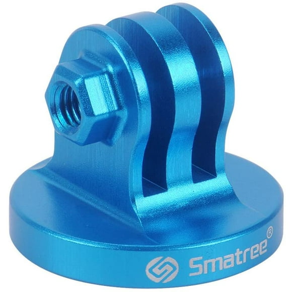 Smatree® Aluminum Tripod Mount Adapter for GoPro Fusion,Session,Hero 7,6, 5, 4, 3+, 3, 2, 1,GOPRO Hero (2018),HD