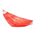 thumbnail image 1 of Ofertas Únicas 1 Pc Hamaca Duradera para Exterior Rojo 114.18" de Largo, 1 of 6