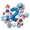 2, variant on 14pcs Astronaut Space Party Decorations Balloons - Rocket Theme with Spaceman Designs, Includes 32inch Blue Number Balloons for Birthday and Outer Space Themed Parties