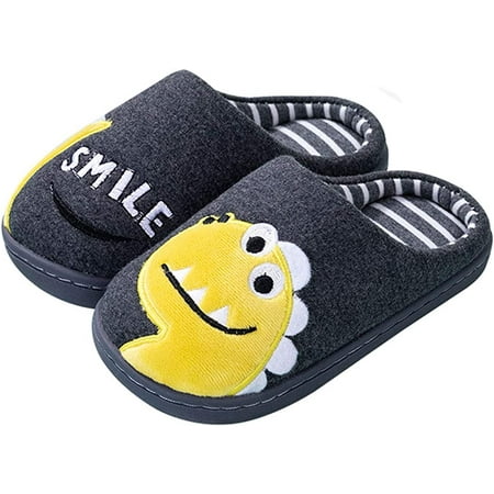 

Kids Dinosaur Slippers Girls Boys Slippers Memory Foam Comfy House Slippers Bedroom Home Slippers Winter Warm Indoor Shoes