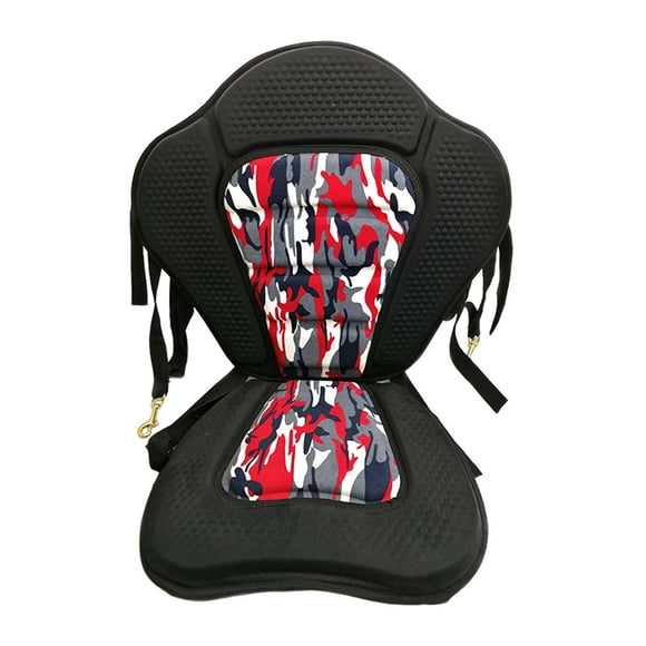 Kayak Padded Seat Replacement Canoe Seat Durable Universal with Back Support
