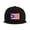 Black, variant on Snapback Hat Puerto-Rico Flag Adjustable Flat Bill Brim Hat for Men Women Casual Wear Black