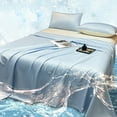 thumbnail image 2 of Tupukom Bed Sheets Savings Twin/Full/King/Queen Size Sheet Eco Friendly Wrinkle Free Cooling Machine Washable Hotel Bedding Silky Soft, 2 of 6