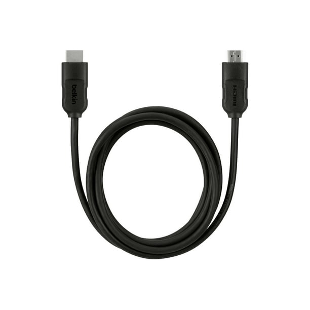 Belkin - Haut Débit - Câble HDMI avec Ethernet - HDMI Mâle à HDMI Mâle - 8 Pi - Noir - pour Belkin USB-C à HDMI + Adaptateur de Charge