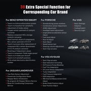 iCarsoft CR MAX 2025 Ver Bidirectional Scan Tool All System Diagnosis 49+ Services 47+ Special Functions Full Active Test OBD2 Scanner Diagnostic Tool Car Code Reader ECU Coding CAN FD Free Update