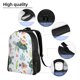 thumbnail image 5 of Fotbe Sea Animal Mochila de Viaje para Laptop, Mochila Ejecutiva Delgada y Resistente 15.6", 5 of 8