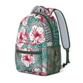 thumbnail image 4 of Nature Inspired Floral Print Bookbag - Waterproof Stylish Backpack for Commuters, 4 of 6