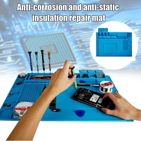 

VeliToy Phone Repair Mat Maintenance Station Anti-Corrosion Anti-Static Heat Insulation Pad