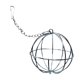 thumbnail image 2 of Comedero de bolas de hierba de conejo suspendido | Estante de heno de acero inoxidable galvanizado | Diseño colgante para conejos, cobayas y chinchillas | Gran capacidad | Duradero y resistente a la, 2 of 8