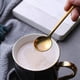 thumbnail image 5 of 40 Cucharas de Café Expreso de Acero Inoxidable para Café, Azúcar, Postre, Pastel, Helado, Sopa, Antipasto (Dorado), 5 of 5