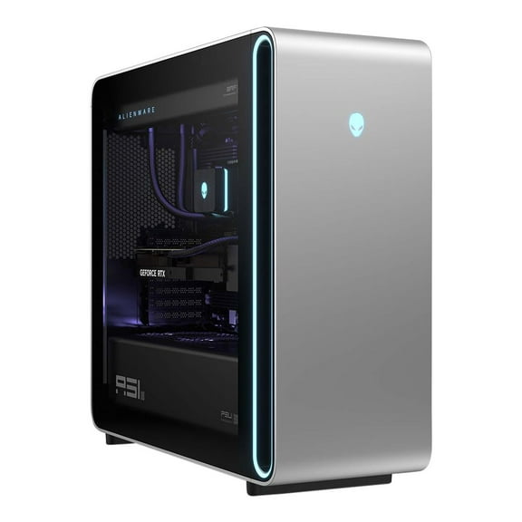Dell Alienware Area-51, Gaming Desktop PC, Intel Core Ultra 9 285K 3.2GHz; NVIDIA GeForce RTX 5090 32GB GDDR7; 64GB DDR5-6400 RAM; 4TB NVMe SSD; 2.5GbE LAN, 2x2 WiFi 7, Liquid Cooler