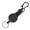 Black, variant on Cheers.US Multi-function Black Retractable Key Chain Keychain Anti-lost Outdoor Carabiner Heavy Duty Badge Holder Reel with Carabiner Wire Rope Bottle Opener