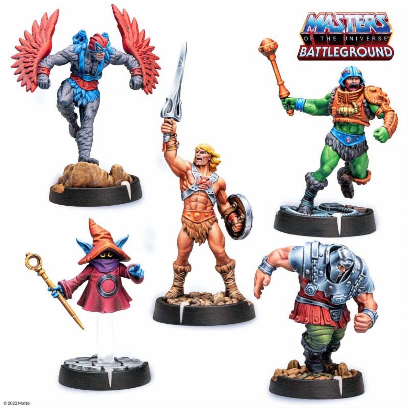 Archon Studio Masters of the Universe Battleground Starter Set Board Games, 227 Cards